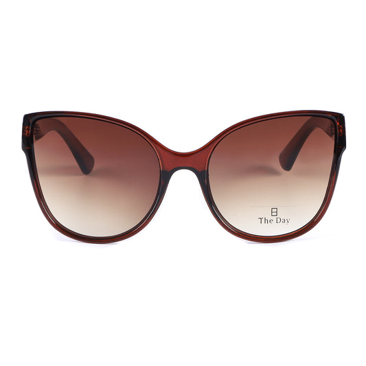 Vintage-Inspired Luxe Cat-Eye Sunglasses with Gradient Lens TD10418