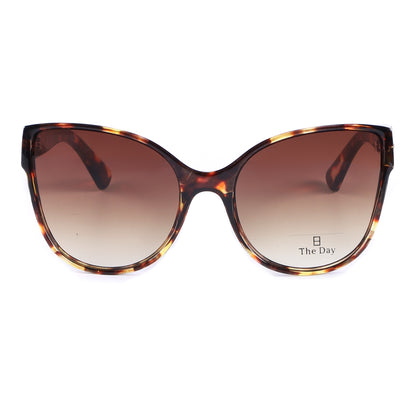 Vintage-Inspired Luxe Cat-Eye Sunglasses with Gradient Lens TD10418