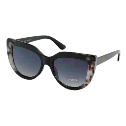 Tortoise Shell Cat-Eye Sunglasses for Women with UV400 Gradient Lens SK10479