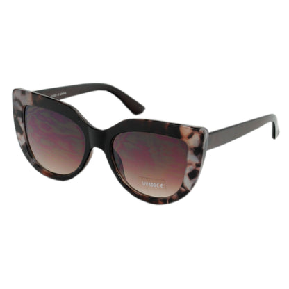 Tortoise Shell Cat-Eye Sunglasses for Women with UV400 Gradient Lens SK10479